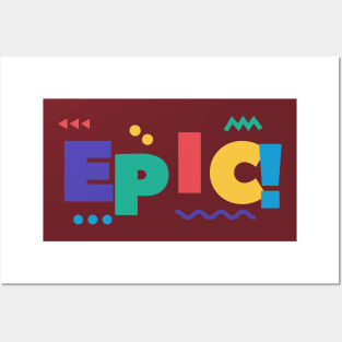 Epic Design Posters and Art